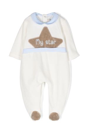 Off-white cotton blend pijama LA STUPENDERIA KIDS | TBTT53L02.